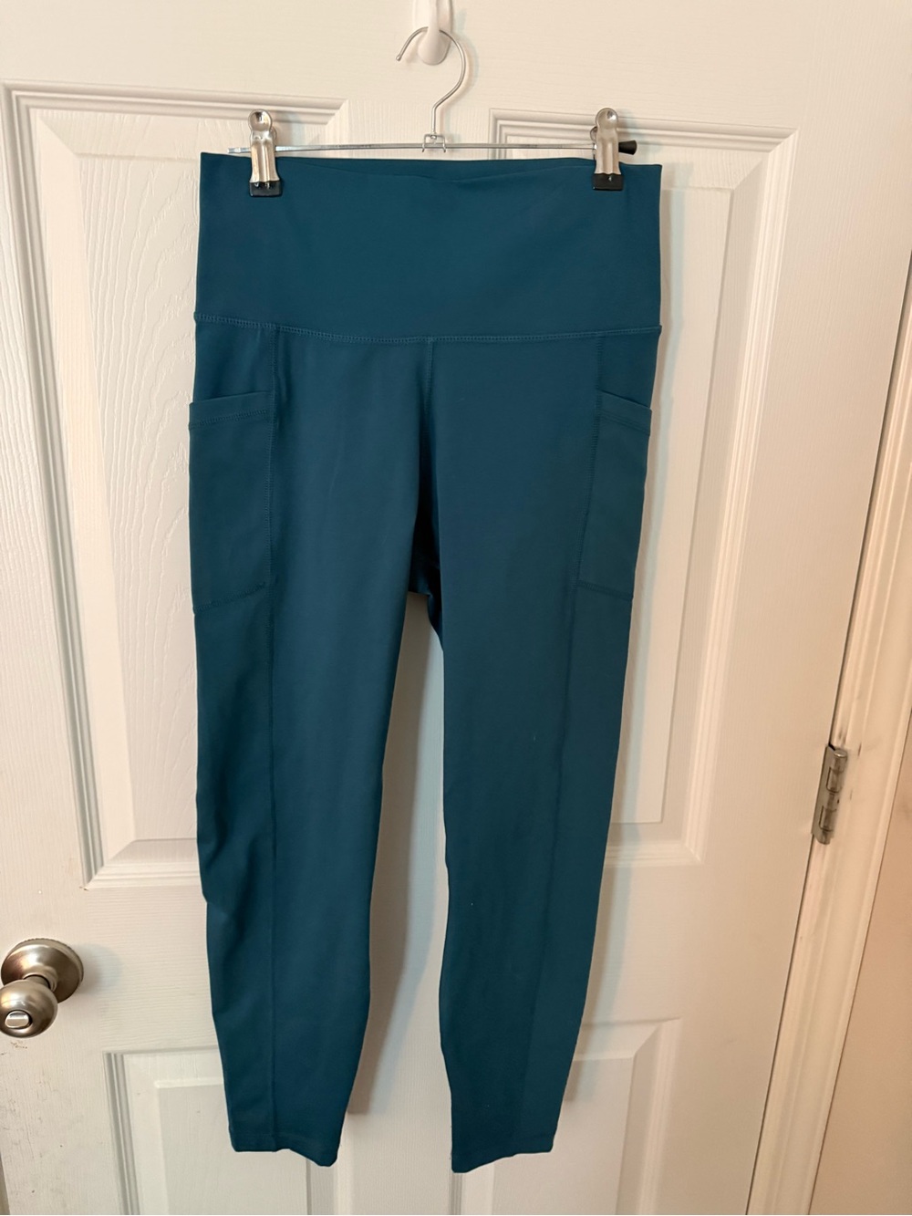 Yogalicious Lux Teal High-Rise Pocket Leggings